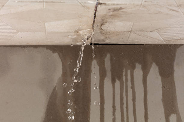 Professional Commercial Water Damage Restoration technician working in Rock Island, TX